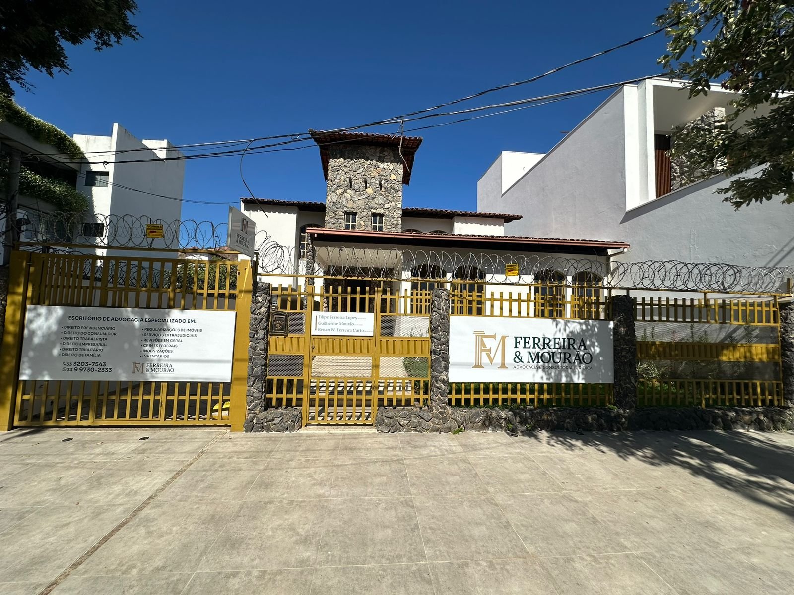 Fachada do Escritório Ferreira & Mourão